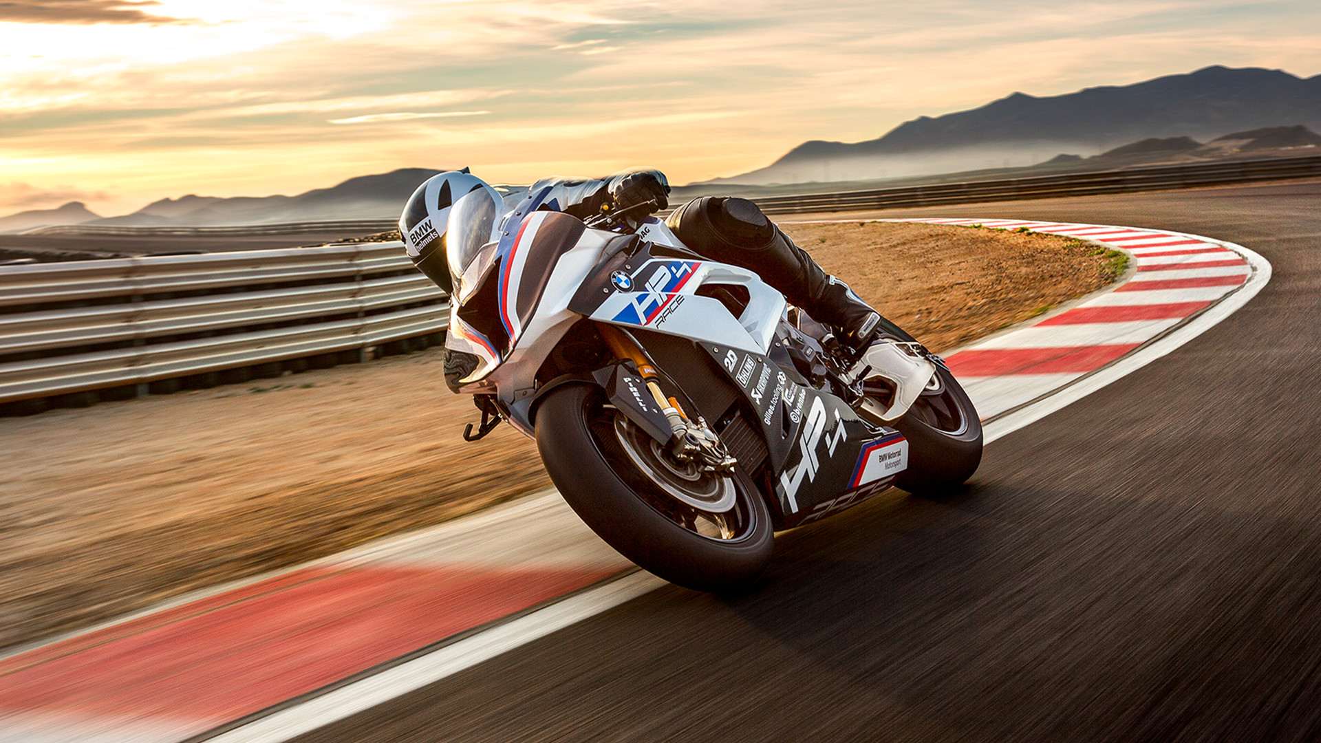 HP4 Race Track Motorcycle